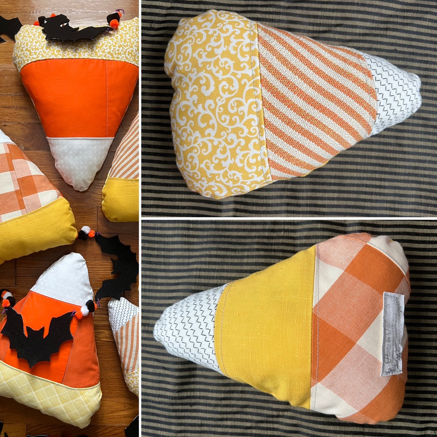 Cute Giant Pillow - Wrapped Candy, Candy Corn, Strawberry or Mini Bolster Neck Pillow