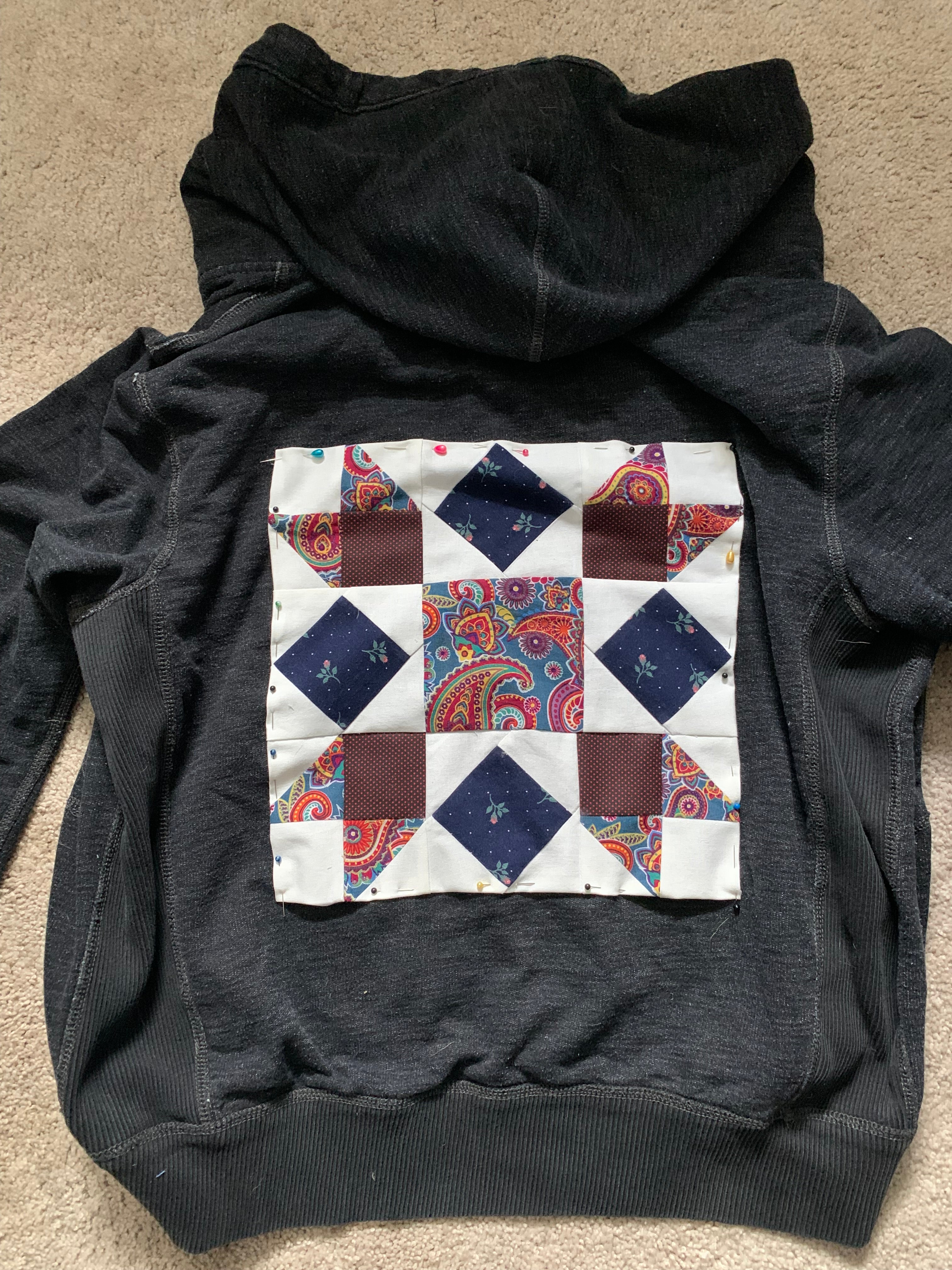 Panic Clothing - Quilt-Block Hoodie