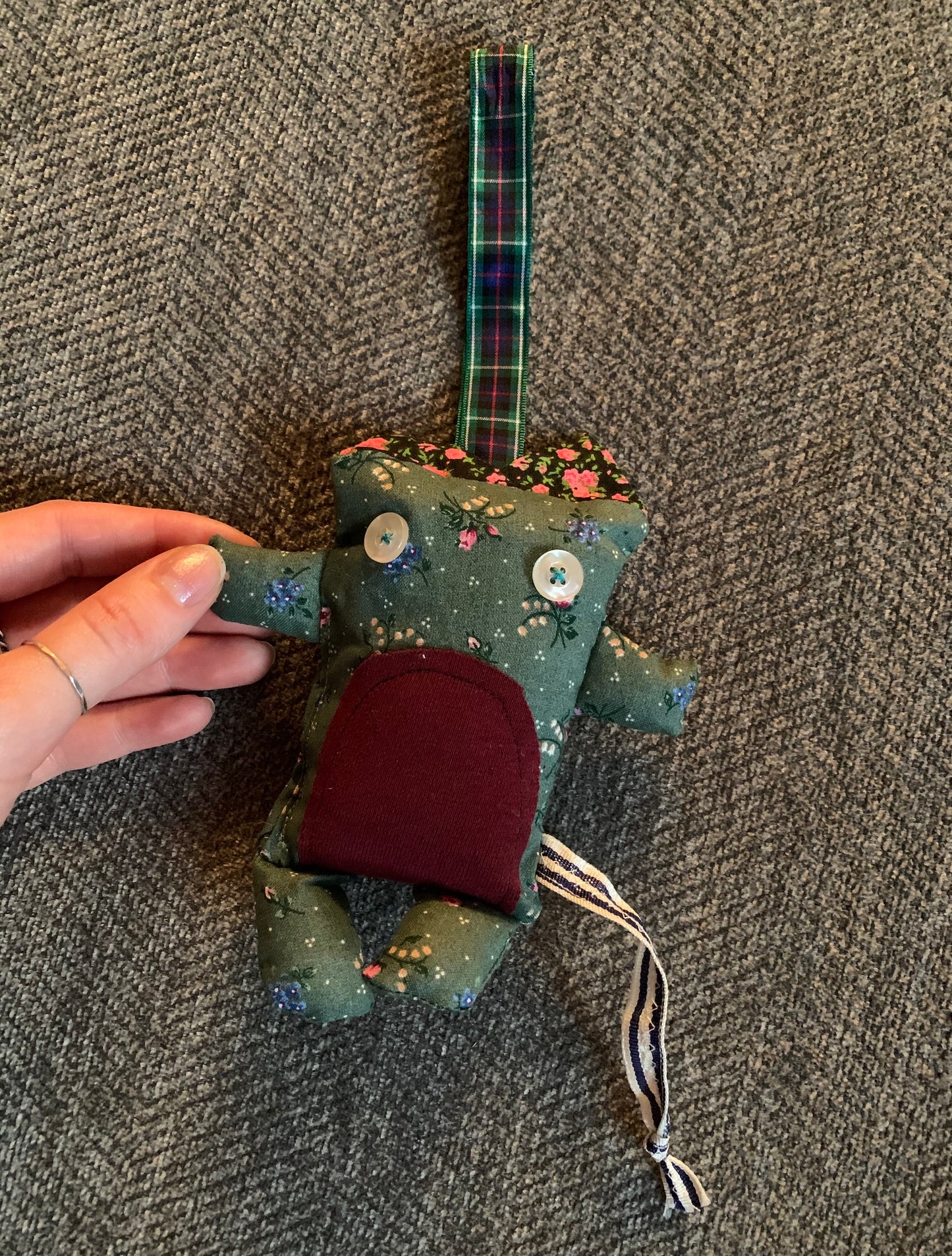 Mini Animal Friend - Kitty - Keychain, Ornament, Backpack Charm