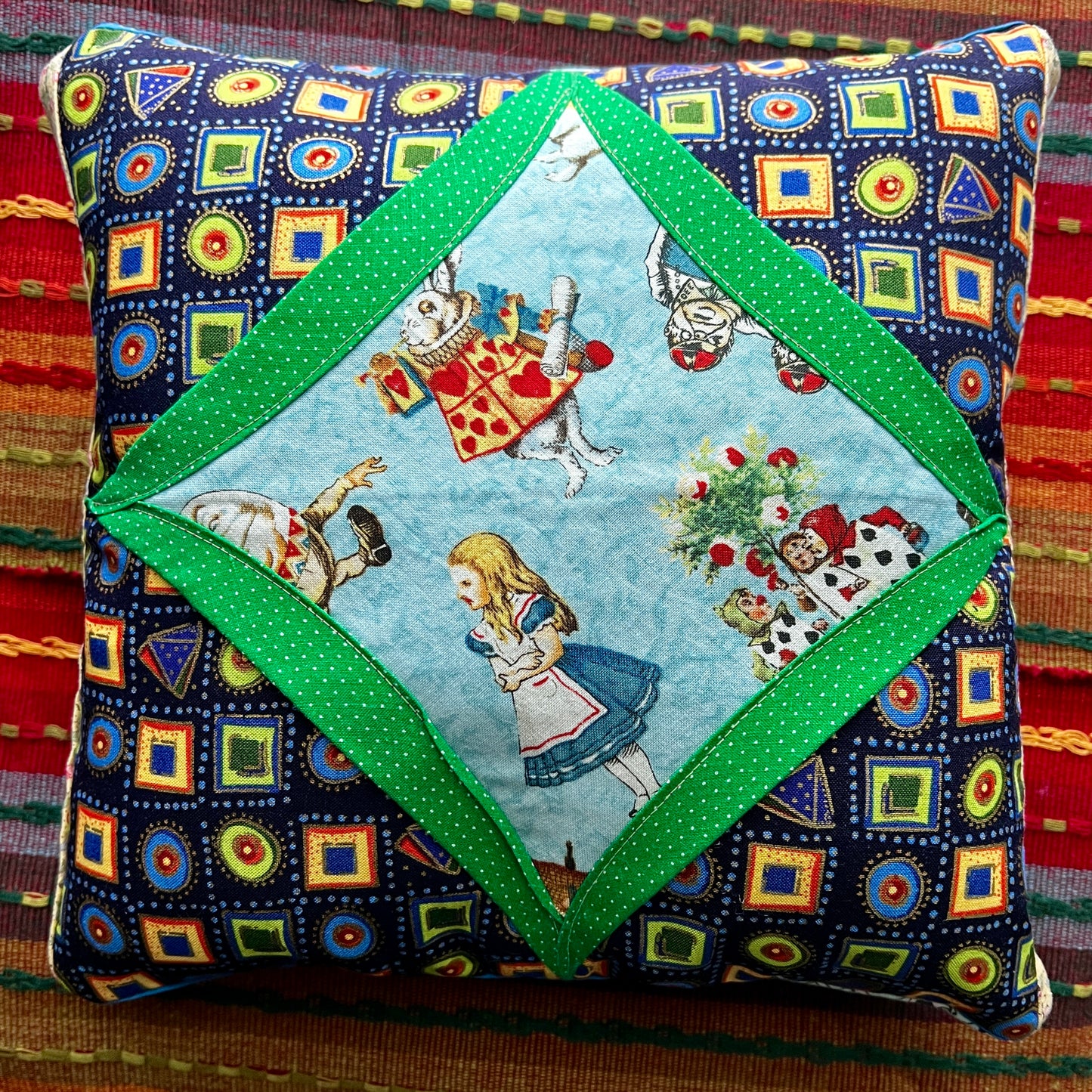 alice in wonderland pillow