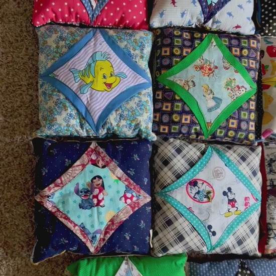 Cathedral square tooth fairy pillows Video